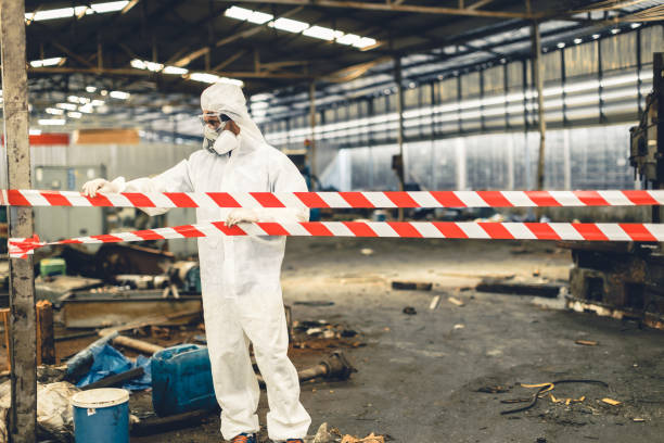 Professional Odor Removal technician working in Cornish, NH
